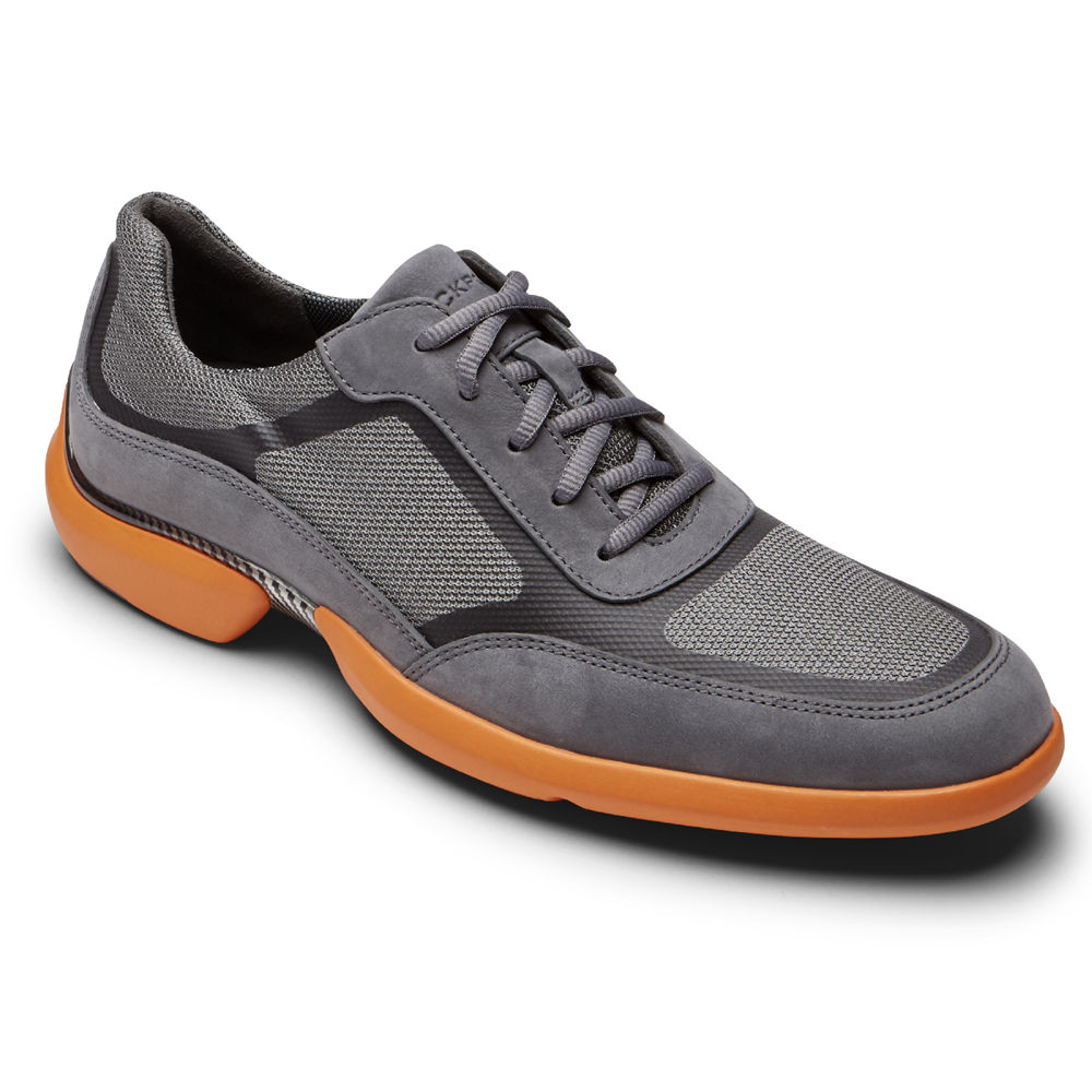 Rockport Mens Sneakers Grey - Total Motion Advance Sport Mesh Shoe - UK 389-CUAMFK